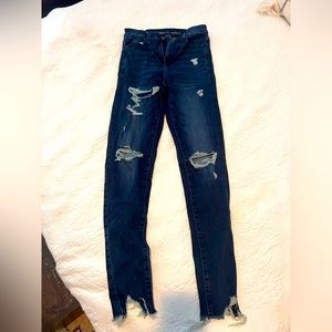 American Eagle jeggings xlong highest rise
